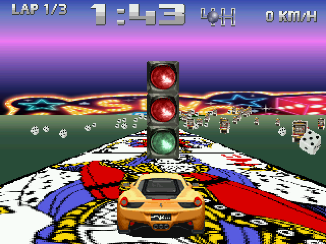 Racer 2 atari screenshot